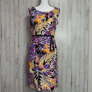 Sangria Multicolor Sleeveless Dress